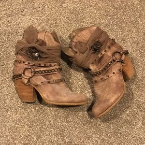Not Rated Dressy Cowgirl Booties